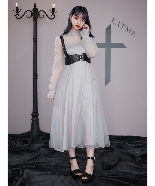 EATME（イートミー）の「レースアップハーネスベルト（ベルト・レディース・ブラック・FREE）」の3枚目の写真