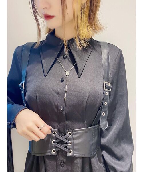 EATME（イートミー）の「レースアップハーネスベルト（ベルト・レディース・ブラック・FREE）」の20枚目の写真