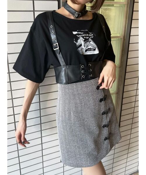 EATME（イートミー）の「レースアップハーネスベルト（ベルト・レディース・ブラック・FREE）」の19枚目の写真