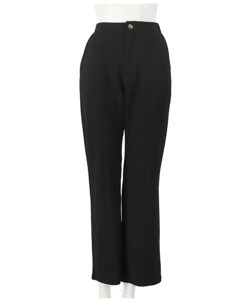 ANAP(アナップ)の「ジョーゼットセミフレアパンツ(その他パンツ・レディース・グレイッシュベージュ/ブラック/パープル・FREE)」の11枚目の写真