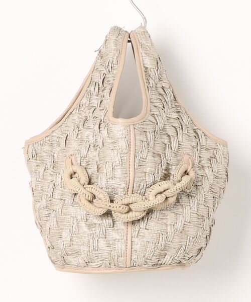 Anita Bilardi ウッドバスケット 未使用（ANITA BILARDI アニータビラ 