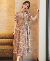 idem | paisley elegant onepiece/ペイズリー柄シフォンワンピース(ワンピース)