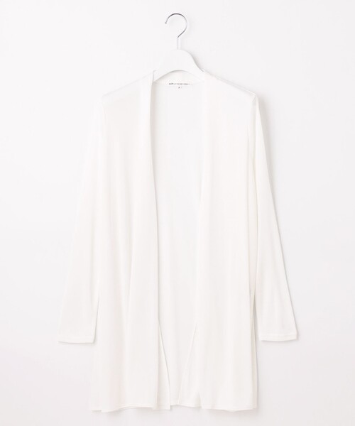 UVケア/接触冷感】マルチ機能 シアー ロング カーディガン