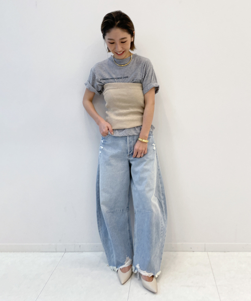 繭 　Plage JANE SMITH/ジェーンスミス　Tシャツ セール】【JANE SMITH/ジェーンスミス】 GIRL