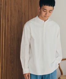 FORK&SPOON | FORK&SPOON　コットンスラブロングスリーブシャツ(シャツ/ブラウス)