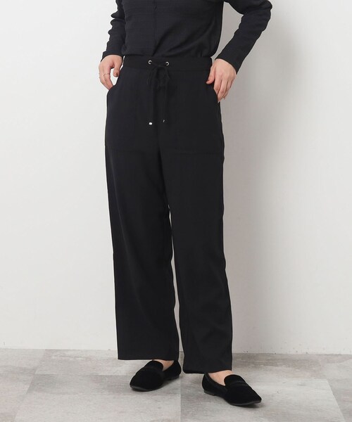 DRESKIP（ドレスキップ）の「◆【カジュアルながらもレディな印象】ベイカー イージーパンツ（その他パンツ・レディース・カーキ/ライトベージュ/グレー系その他・04/02/03）」の2枚目の写真