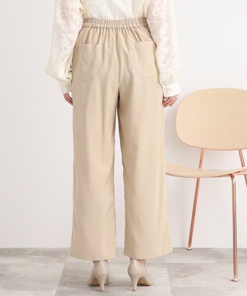 DRESKIP（ドレスキップ）の「◆【カジュアルながらもレディな印象】ベイカー イージーパンツ（その他パンツ・レディース・カーキ/ライトベージュ/グレー系その他・04/02/03）」の6枚目の写真
