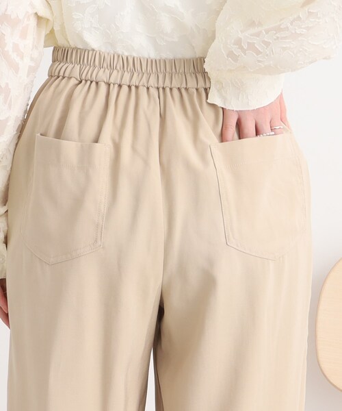 DRESKIP（ドレスキップ）の「◆【カジュアルながらもレディな印象】ベイカー イージーパンツ（その他パンツ・レディース・カーキ/ライトベージュ/グレー系その他・04/02/03）」の8枚目の写真