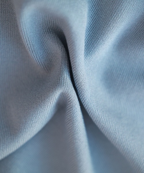 SAISON DE PAPILLON(セゾンドパピヨン)の「ワンショルダーニットタンクトップ(タンクトップ・レディース・ブルー/ブラック/アイボリー/カーキ/ピンク/チャコール・S/M/L)」の13枚目の写真