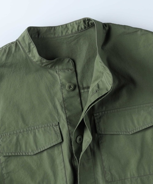 BACK NUMBER（バックナンバー）の「【BACK NUMBER】ミリタリーベスト（ベスト・レディース・キナリ/カーキブラウン・L/M）」の14枚目の写真