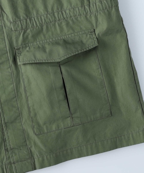 BACK NUMBER（バックナンバー）の「【BACK NUMBER】ミリタリーベスト（ベスト・レディース・キナリ/カーキブラウン・L/M）」の15枚目の写真