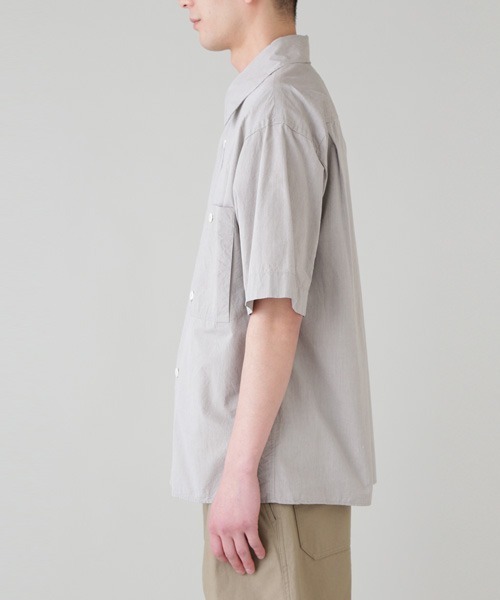 MHL　NATURAL COTTON CHAMBRAY 2024ss シャツ MHL.（エムエイチエル）の「NATURAL COTTON CHAMBRAY（シャツ