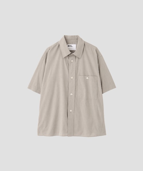 専用 美品 MHL. 24SS NATURAL COTTON CHAMBRAY MHL.（エムエイチエル）の「NATURAL COTTON CHAMBRAY（シャツ