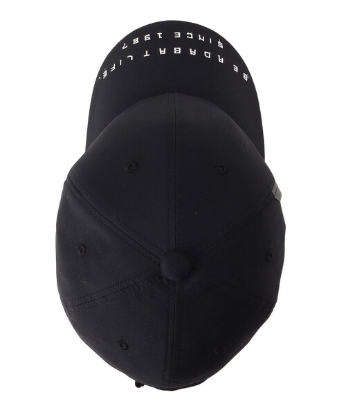 adabat（アダバット）の「◆【日本製】ロゴデザイン キャップ（キャップ・メンズ・ホワイト/ブラック・00）」の5枚目の写真