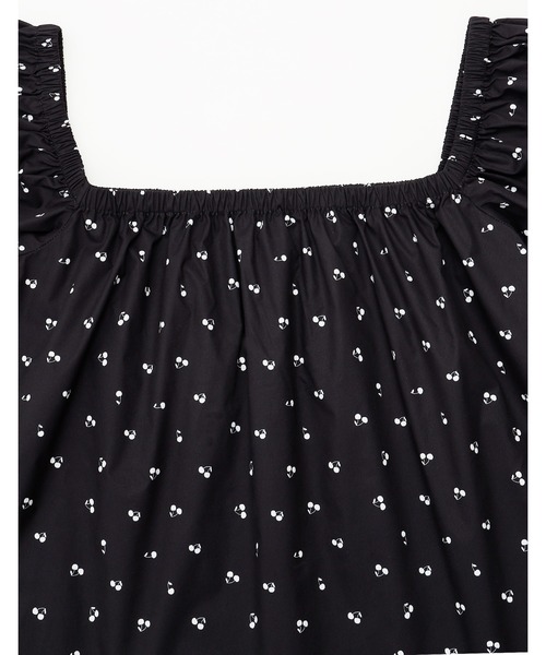 Little sunny bite（リトルサニーバイト）の「Cherry mini blouse（シャツ/ブラウス・レディース・ホワイト/ブルー/ブラック・SMALL/MEDIUM）」の11枚目の写真