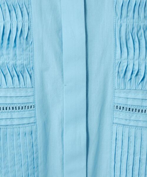 green label relaxing（グリーンレーベルリラクシング）の「［size SHORT/TALLあり］INDIA ピンタック ワンピース（シャツワンピース・レディース・ホワイト/ライトブルー/ブラック・FREE/SHORT/TALL）」の20枚目の写真