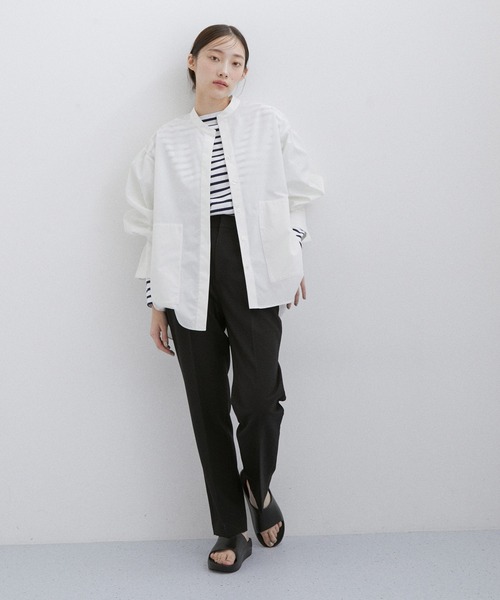 ADAM ET ROPE'(アダムエロペ)の「チャンキーシャワーサンダル(サンダル・レディース・ブラック/ダークブラウン・L/M/S)」の10枚目の写真