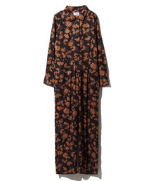 OPULENCE | フラワープリントジャンプスーツ(つなぎ/オールインワン)