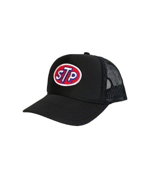 C.E.L.STORE（セルストア）の「STP/エスティーピー TRACKER CAPトラッカーキャップ（キャップ・メンズ・ブラック/ブラック×ブラック/レッド/ネイビー・FREE）」の10枚目の写真