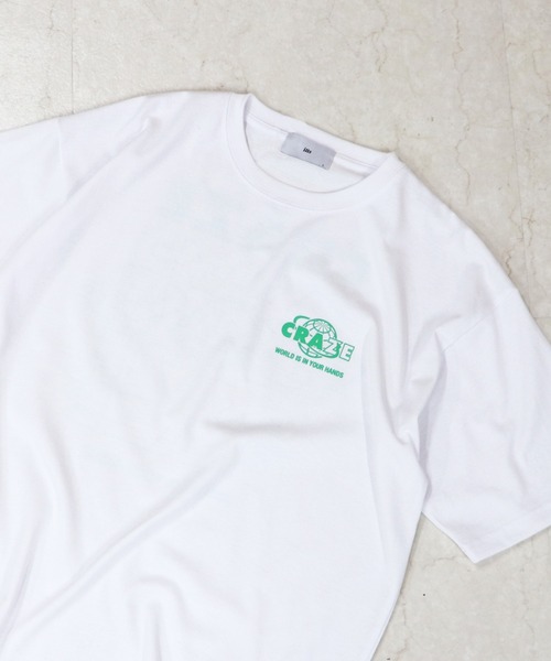 ILL'S（イルズ）の「韓国ストリート バックプリントロゴ ビッグシルエット半袖Tシャツ カットソー ユニセックス【ILL'S 】（Tシャツ/カットソー・メンズ・ホワイト/ブラック/ホワイト系その他/ブラック系その他/ホワイト系その他2/ホワイト系その他3・M/L）」の11枚目の写真