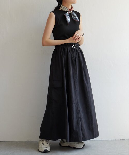 VENCEEXCHANGE（ヴァンスエクスチェンジ）の「ドッキングノースリワンピース（ワンピース・レディース・ブラック/その他2/オフホワイト・FREE）」の11枚目の写真