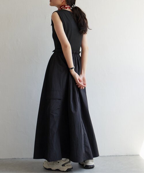 VENCEEXCHANGE（ヴァンスエクスチェンジ）の「ドッキングノースリワンピース（ワンピース・レディース・ブラック/その他2/オフホワイト・FREE）」の14枚目の写真