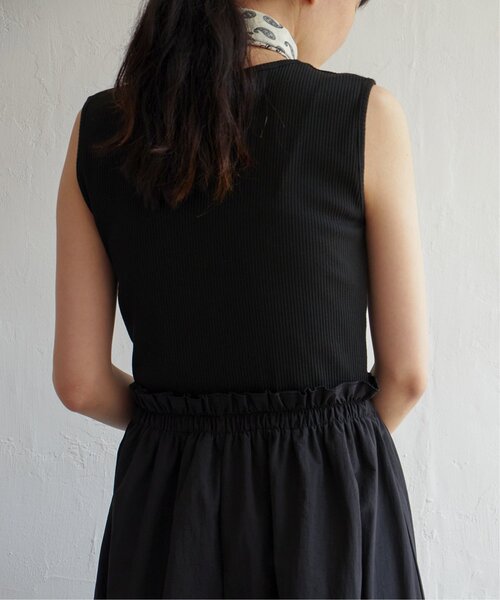 VENCEEXCHANGE（ヴァンスエクスチェンジ）の「ドッキングノースリワンピース（ワンピース・レディース・ブラック/その他2/オフホワイト・FREE）」の15枚目の写真