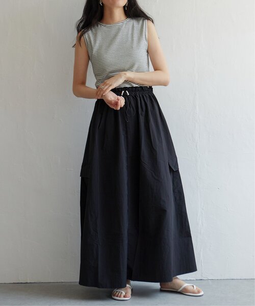 VENCEEXCHANGE（ヴァンスエクスチェンジ）の「ドッキングノースリワンピース（ワンピース・レディース・ブラック/その他2/オフホワイト・FREE）」の17枚目の写真