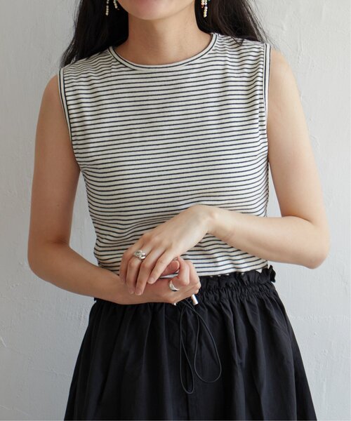 VENCEEXCHANGE（ヴァンスエクスチェンジ）の「ドッキングノースリワンピース（ワンピース・レディース・ブラック/その他2/オフホワイト・FREE）」の20枚目の写真