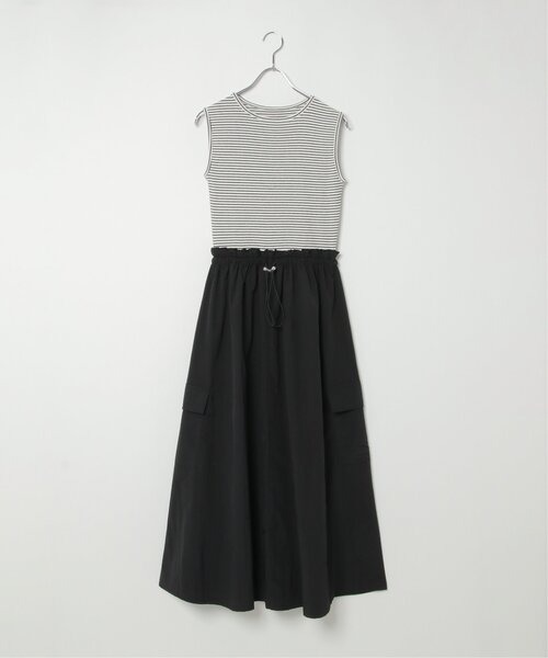 VENCEEXCHANGE（ヴァンスエクスチェンジ）の「ドッキングノースリワンピース（ワンピース・レディース・ブラック/その他2/オフホワイト・FREE）」の22枚目の写真