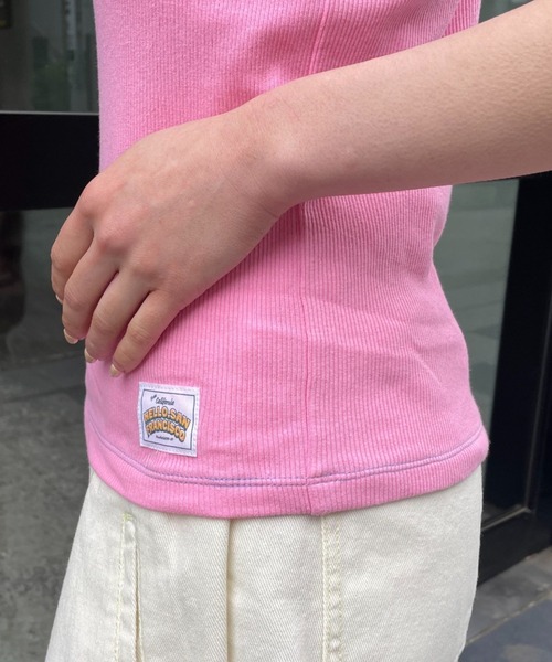 HELLO.SANFRANCISCO（ハローサンフランシスコ）の「【HELLO.SANFRANCISCO/ハローサンフランシスコ】配色ストラップキャミ（キャミソール・レディース・ピンク/ネイビー・FREE）」の22枚目の写真