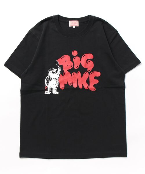 BIG MIKE(ビッグマイク)の「BIG MIKE ビッグマイク ニューマイクバブル 半袖プリント Tシャツ // 102328601(Tシャツ/カットソー・メンズ・ホワイト/ブラック・MEDIUM/LARGE/X-LARGE)」の9枚目の写真