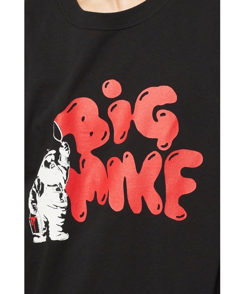 BIG MIKE(ビッグマイク)の「BIG MIKE ビッグマイク ニューマイクバブル 半袖プリント Tシャツ // 102328601(Tシャツ/カットソー・メンズ・ホワイト/ブラック・MEDIUM/LARGE/X-LARGE)」の7枚目の写真