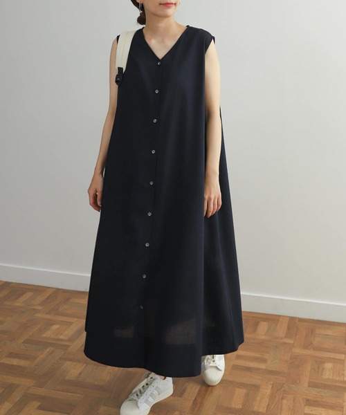 極美品✨アーバンリサーチドアーズ シャツワンピース リネン ロング 2way 黒 楽天市場】レディスワンピース(リネンロングシャツワンピース
