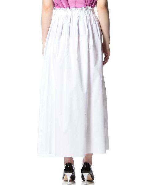 ASTRAET（アストラット）の「ASTRAET(アストラット) ギャザーフレアーロングスカート◆（スカート・レディース・ホワイト/ブラック/ロイヤルブルー・0/1）」の10枚目の写真