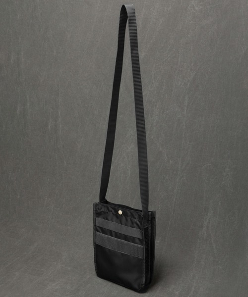 WALK IN CLOSET（ウォークインクローゼット）の「W FACE FLIGHT SHOULDER BAG - 3POCKET（ショルダーバッグ・メンズ・カーキ/ブラック/ネイビー/カーキブラウン・ONE SIZE）」の20枚目の写真