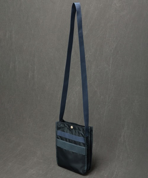 WALK IN CLOSET（ウォークインクローゼット）の「W FACE FLIGHT SHOULDER BAG - 3POCKET（ショルダーバッグ・メンズ・カーキ/ブラック/ネイビー/カーキブラウン・ONE SIZE）」の21枚目の写真