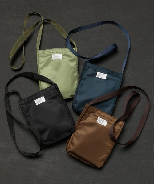 WALK IN CLOSET（ウォークインクローゼット）の「W FACE FLIGHT SHOULDER BAG - 3POCKET（ショルダーバッグ・メンズ・カーキ/ブラック/ネイビー/カーキブラウン・ONE SIZE）」の13枚目の写真