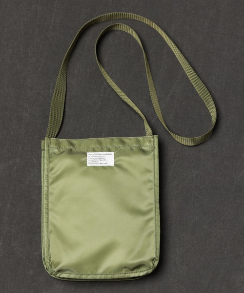 WALK IN CLOSET（ウォークインクローゼット）の「W FACE FLIGHT SHOULDER BAG - 3POCKET（ショルダーバッグ・メンズ・カーキ/ブラック/ネイビー/カーキブラウン・ONE SIZE）」の16枚目の写真