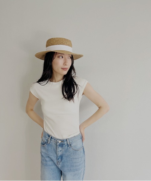 ISOOK(アイスー)の「【ZOZO限定】Paper hat / ペーパーハット(ハット・レディース・ホワイト・FREE)」の10枚目の写真