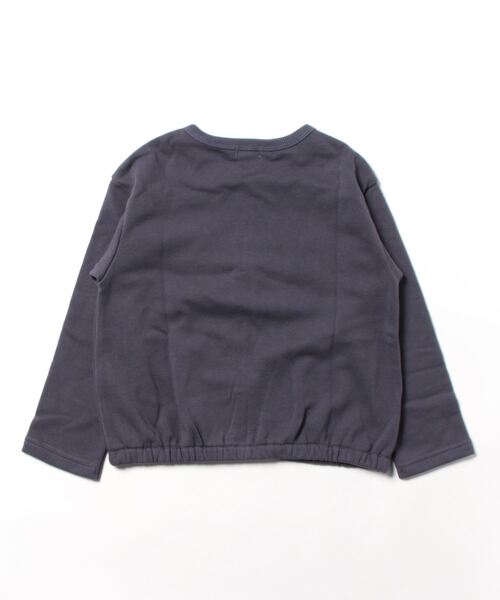 trois lapins kp(トロワラパンケーピー)の「裏毛ジップアップジャケット(120~160cm)(カーディガン/ボレロ・キッズ・ラベンダー/ネイビー・160cm/130cm/150cm/120cm/140cm)」の11枚目の写真