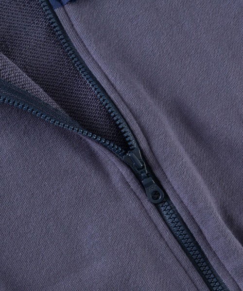 trois lapins kp(トロワラパンケーピー)の「裏毛ジップアップジャケット(120~160cm)(カーディガン/ボレロ・キッズ・ラベンダー/ネイビー・160cm/130cm/150cm/120cm/140cm)」の5枚目の写真