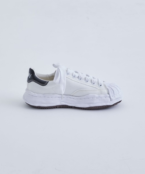 Maison MIHARA YASUHIRO（メゾンミハラヤスヒロ）の「【Maison MIHARA YASUHIRO/メゾンミハラヤスヒロ】- BLAKEY Low - original sole canvas Low-Top sneakers/ブレイキー/スニーカー（スニーカー・レディース・ホワイト/パープル/ブラック・36/37/38）」の7枚目の写真