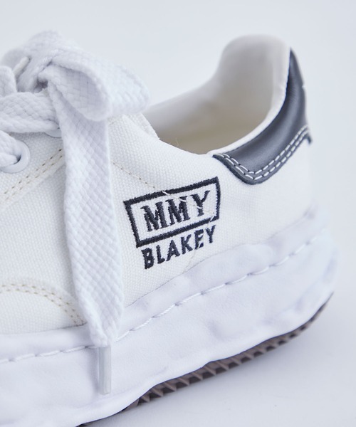 Maison MIHARA YASUHIRO（メゾンミハラヤスヒロ）の「【Maison MIHARA YASUHIRO/メゾンミハラヤスヒロ】- BLAKEY Low - original sole canvas Low-Top sneakers/ブレイキー/スニーカー（スニーカー・レディース・ホワイト/パープル/ブラック・36/37/38）」の8枚目の写真