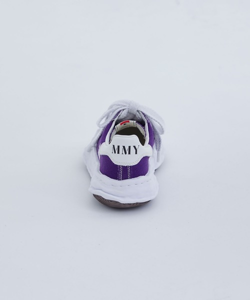 Maison MIHARA YASUHIRO（メゾンミハラヤスヒロ）の「【Maison MIHARA YASUHIRO/メゾンミハラヤスヒロ】- BLAKEY Low - original sole canvas Low-Top sneakers/ブレイキー/スニーカー（スニーカー・レディース・ホワイト/パープル/ブラック・36/37/38）」の18枚目の写真