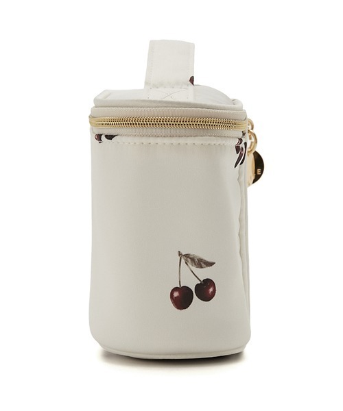 gelato pique（ジェラートピケ）の「アーバンチェリー柄バニティポーチ