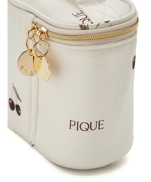 gelato pique（ジェラートピケ）の「アーバンチェリー柄バニティポーチ