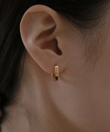【novice】Hinged Hexagon Hoop Pierce［Stainless］