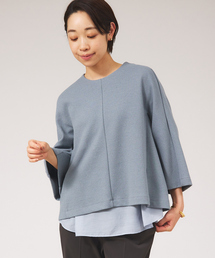 qualite | ブークレダンボールプルオーバー(Tシャツ/カットソー)