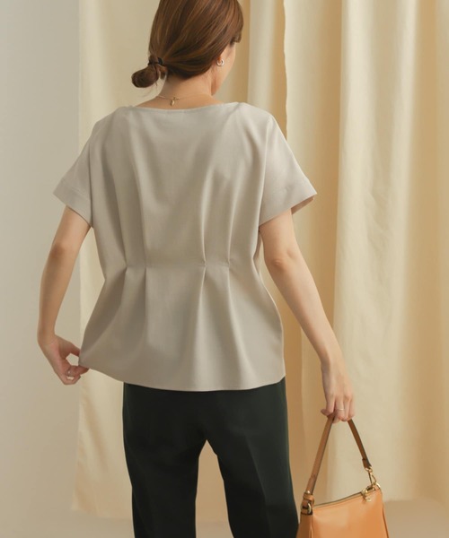 リュクス モード セットアップ パンツ ブラウス セットアップ パンツ リュクス モード ブラウス 清潔感